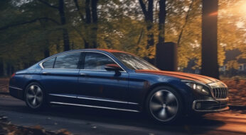 Luxury sedan vehicle